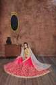 PINK MULBERRY SILK LEHENGA CHOLI WITH HEAVY WORK thumb 4
