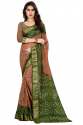 Plain border bandhej bandhani VB JK saree thumb 3