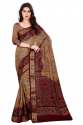 Plain border bandhej bandhani VB JK saree thumb 6