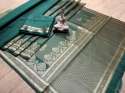 RAMA BANARASI JACQUARD WEAVING SAREE RICH PALLU