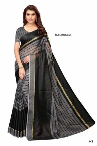Rustam SCS COTTON SILK JK SAREE