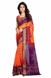 Sonali Plain bandhej bandhani VB JK saree