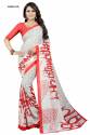 white-red-casual-wear-printed-georgette-saree
