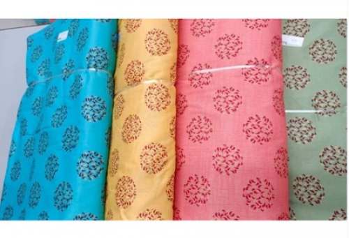 Cotton TwoTone Print fabric 