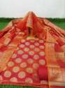 Designer Banarasi Dress Material thumb 3