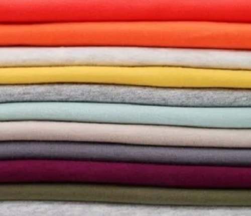 Solid Cotton Sinker Fabric by Globe Hosiery Mills