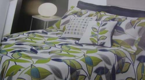 New Multi Color Printed Bed Cover by Golden Drape