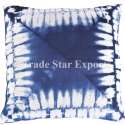 Authentic Hand Tie Dye Cotton Cushion Cover 100% Cotton Natural Shibori Tie Dye  thumb 2