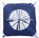 Authentic Hand Tie Dye Cotton Cushion Cover 100% Cotton Natural Shibori Tie Dye  thumb 4