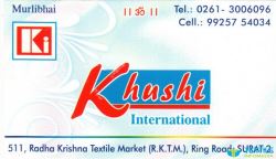 Khushi International logo icon