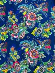 Multicolour cotton Printed Fabric