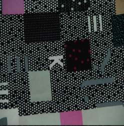 New Arrival Multicolor Crepe Printed Fabric