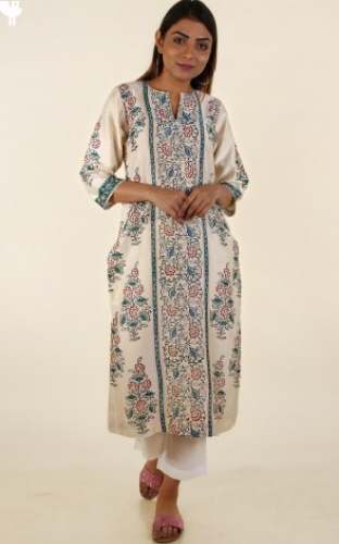 Fancy casual wear Long Kurti  by Kilol Fabrics Pvt Ltd