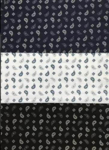 100-150 GSM Cotton Poplin Printed Shirting Fabric For Men  by Nvahan Textile Private Limited