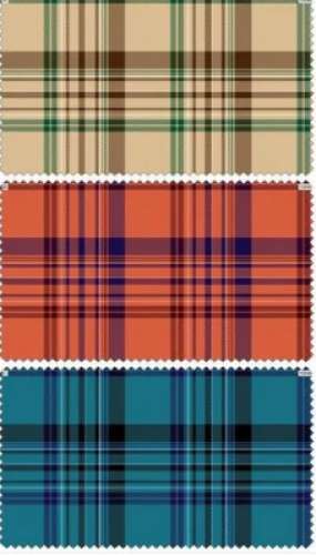Heera moti multi color twill check fabric by Heera Moti Textiles India Private Limited