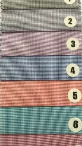 School Uniform Pin Point Check Garment Fabric by Heera Moti Textiles India Private Limited