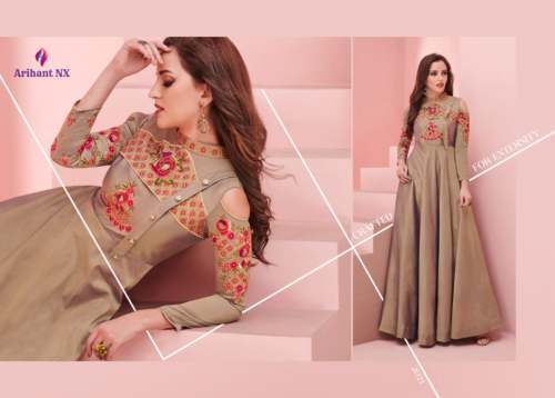 Embroidered Gown