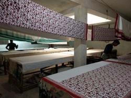 Cotton Hand Block Printed Fabric1