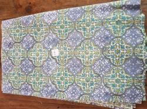 Cotton Hand Block Printed Fabric3