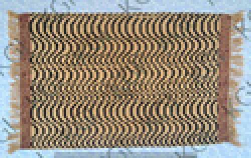 Cotton Hand Block Printed Rugs
