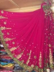 Latest Embroidered Georgette Saree
