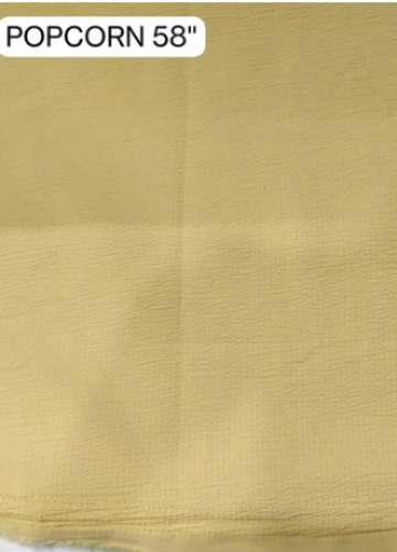 Plain Polyester Popcorn Shirting Fabric  by Uday Salse Agency