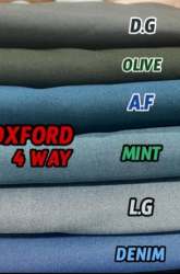 Poly Spandex Lycra Knitted Denim Fabric 