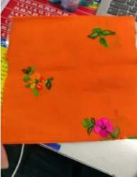 New Fancy Polyester Cotton Embroidery Fabric