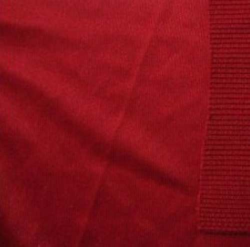 Red Micro Plain Fabric by Udhna Textile Weaving Mills