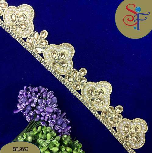 Saree Stone Border by Shraddha Fashion