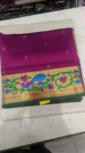 Modern design paithani saree by Chhatrapati Saree Store