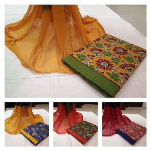 Kalamkari dress with dupatta