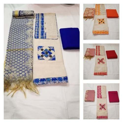 khadi cotton dress material