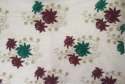 Floral Embroidered Design On Net Allover Fabrics