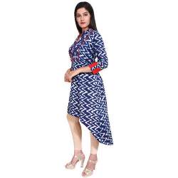 Yash Gallery Casual Zig Zag Print Kurti 