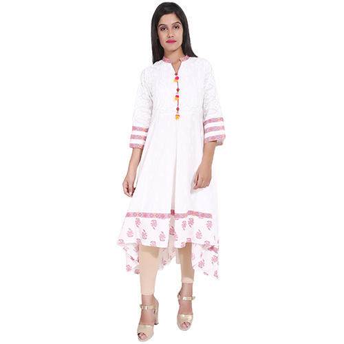 Yash Gallery Khadi Cotton Printed Kurti